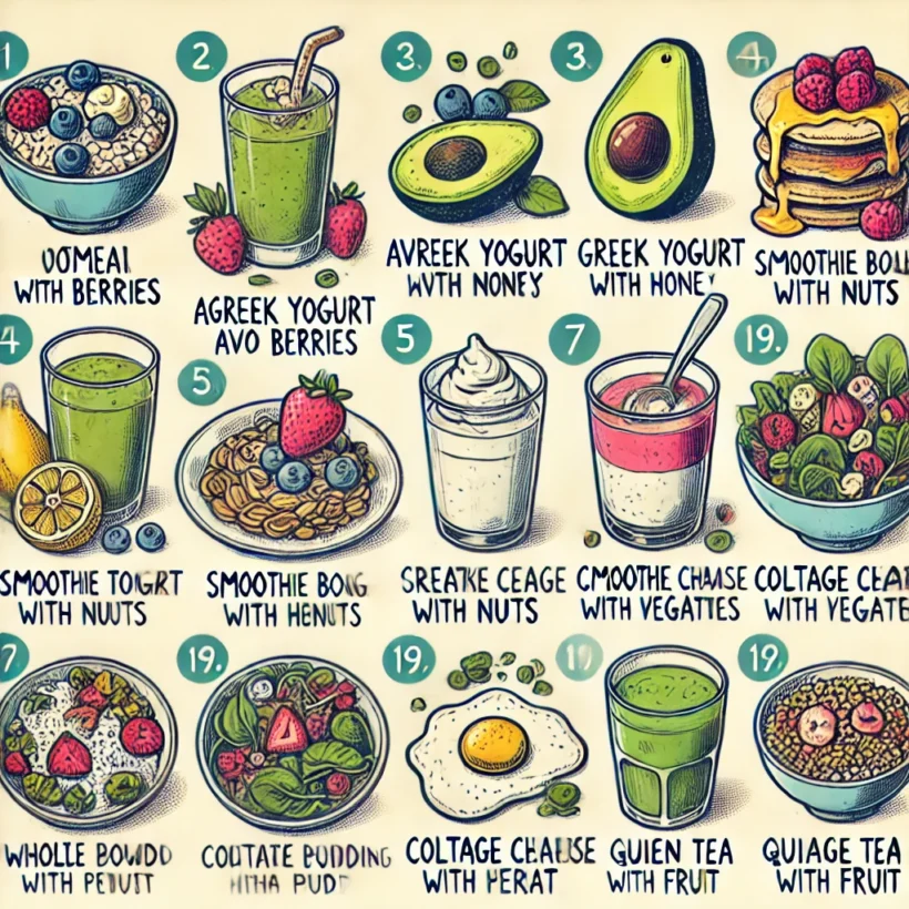 10 Healthy Breakfast Combinations For Weight Loss